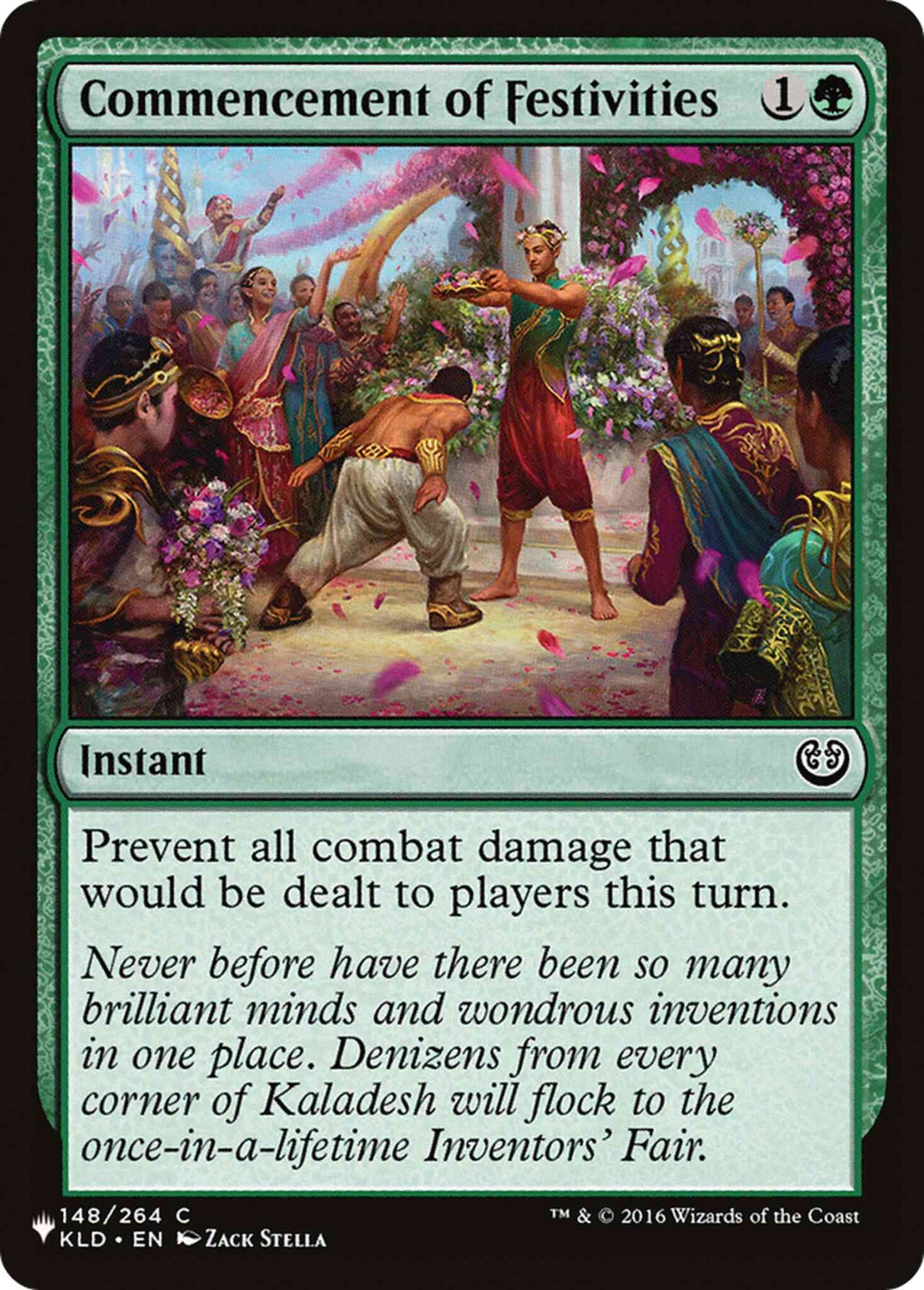 Commencement of Festivities [KLD-148] [The List] [Non-Foil]