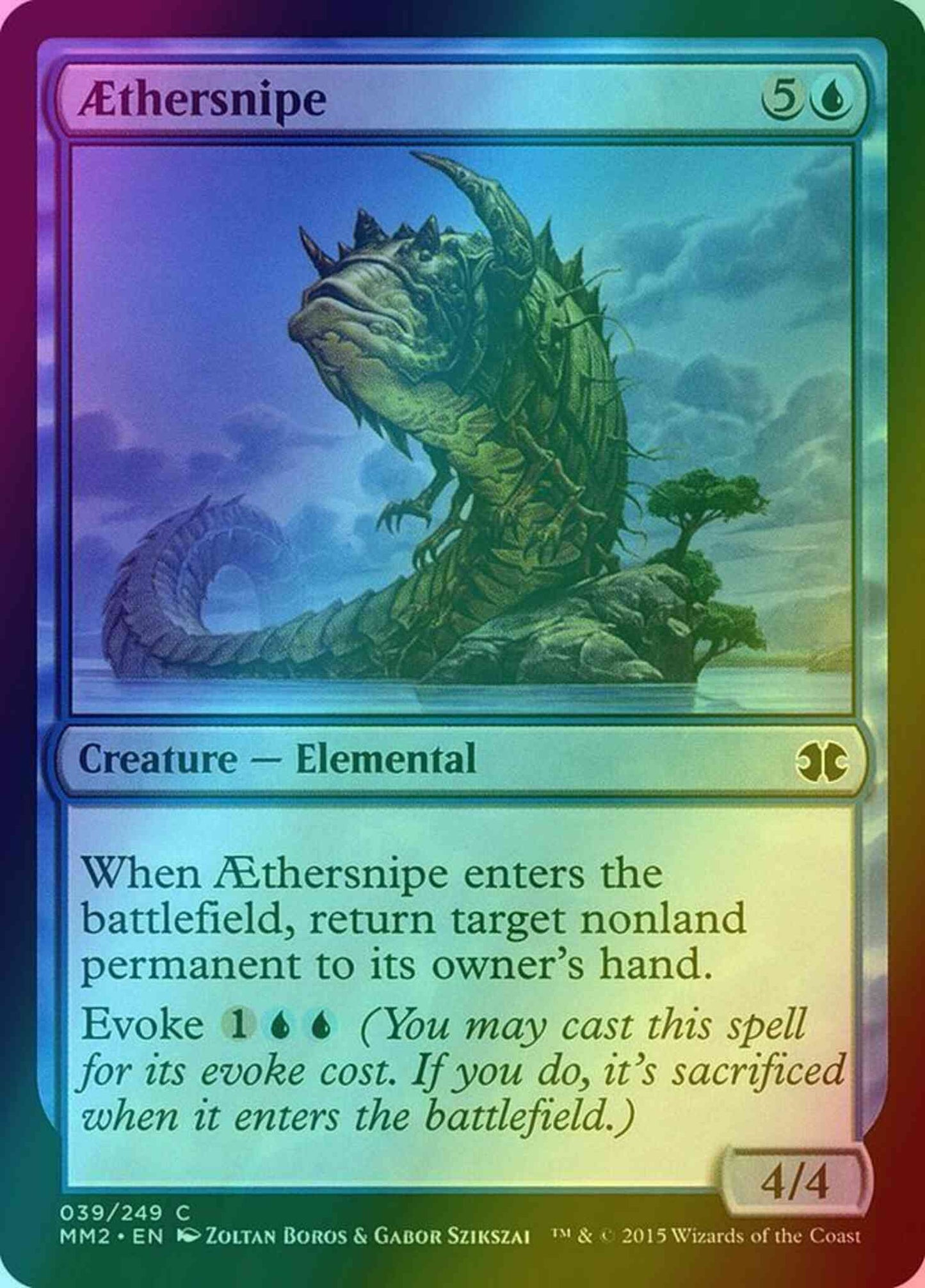 Aethersnipe [39] [Modern Masters 2015] [Foil]