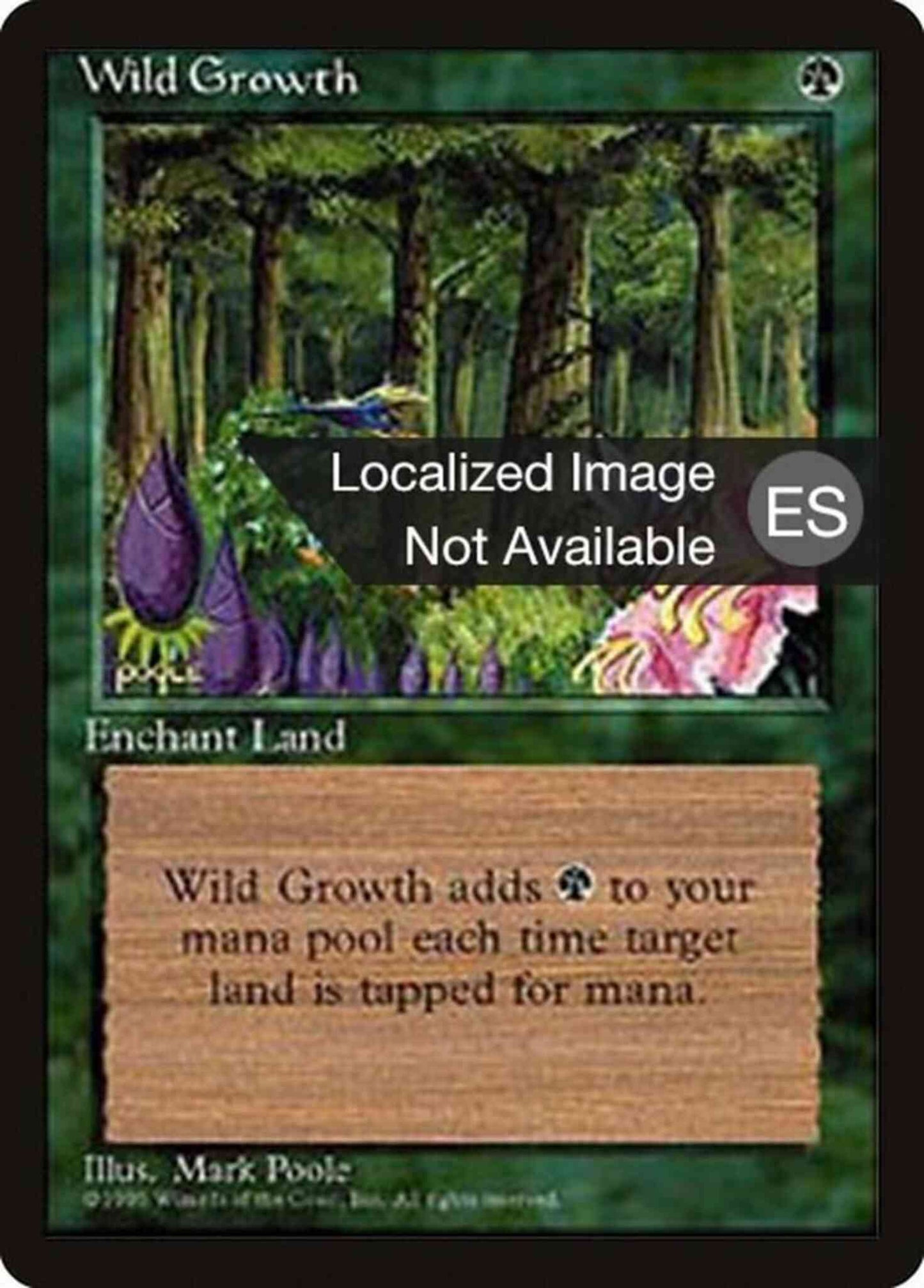Wild Growth - Japanese [289] [Fourth Edition Black Border: Japanese] [Non-Foil]