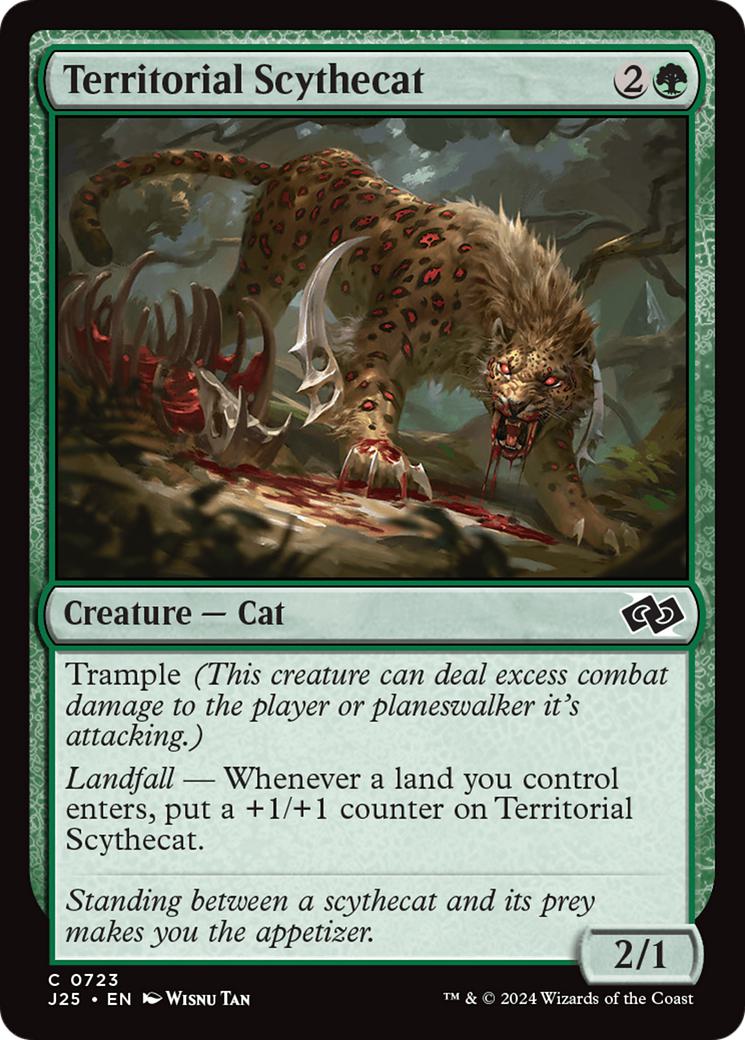 Territorial Scythecat [723] [Foundations: Jumpstart] [Non-Foil]