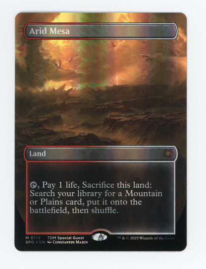 Arid Mesa — Borderless|Dragonscale Foil — ID 17888