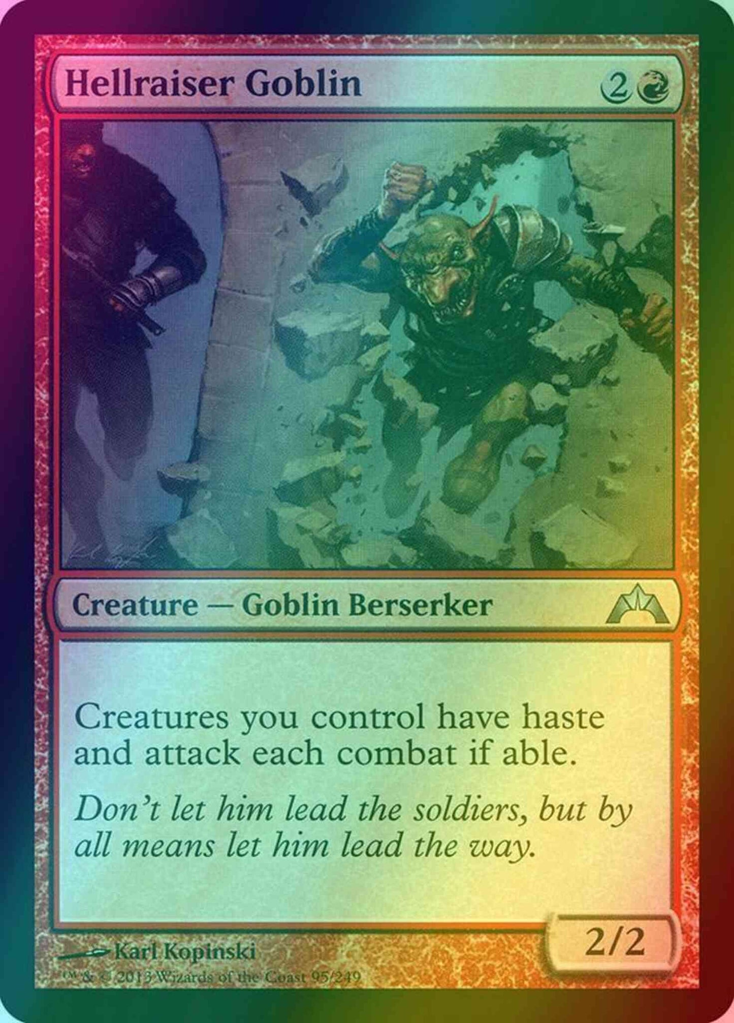 Hellraiser Goblin [95] [Gatecrash] [Foil]
