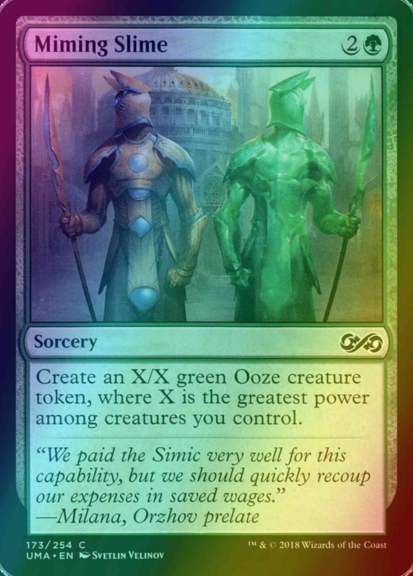 Miming Slime [173] [Ultimate Masters] [Foil]
