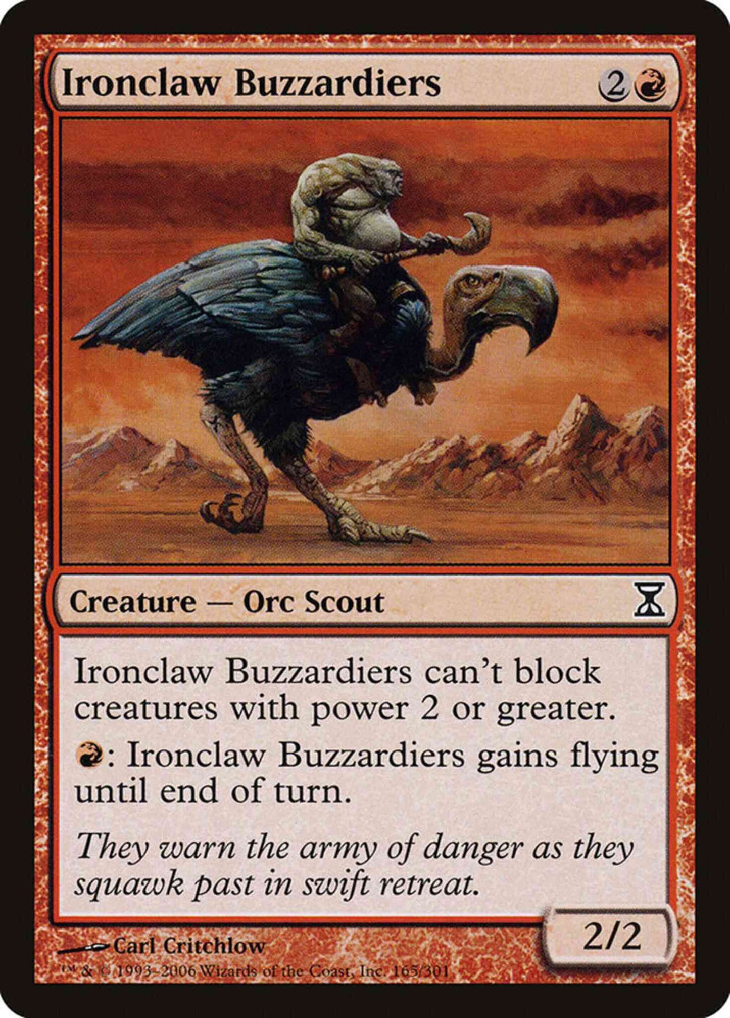 Ironclaw Buzzardiers [165] [Time Spiral] [Non-Foil]