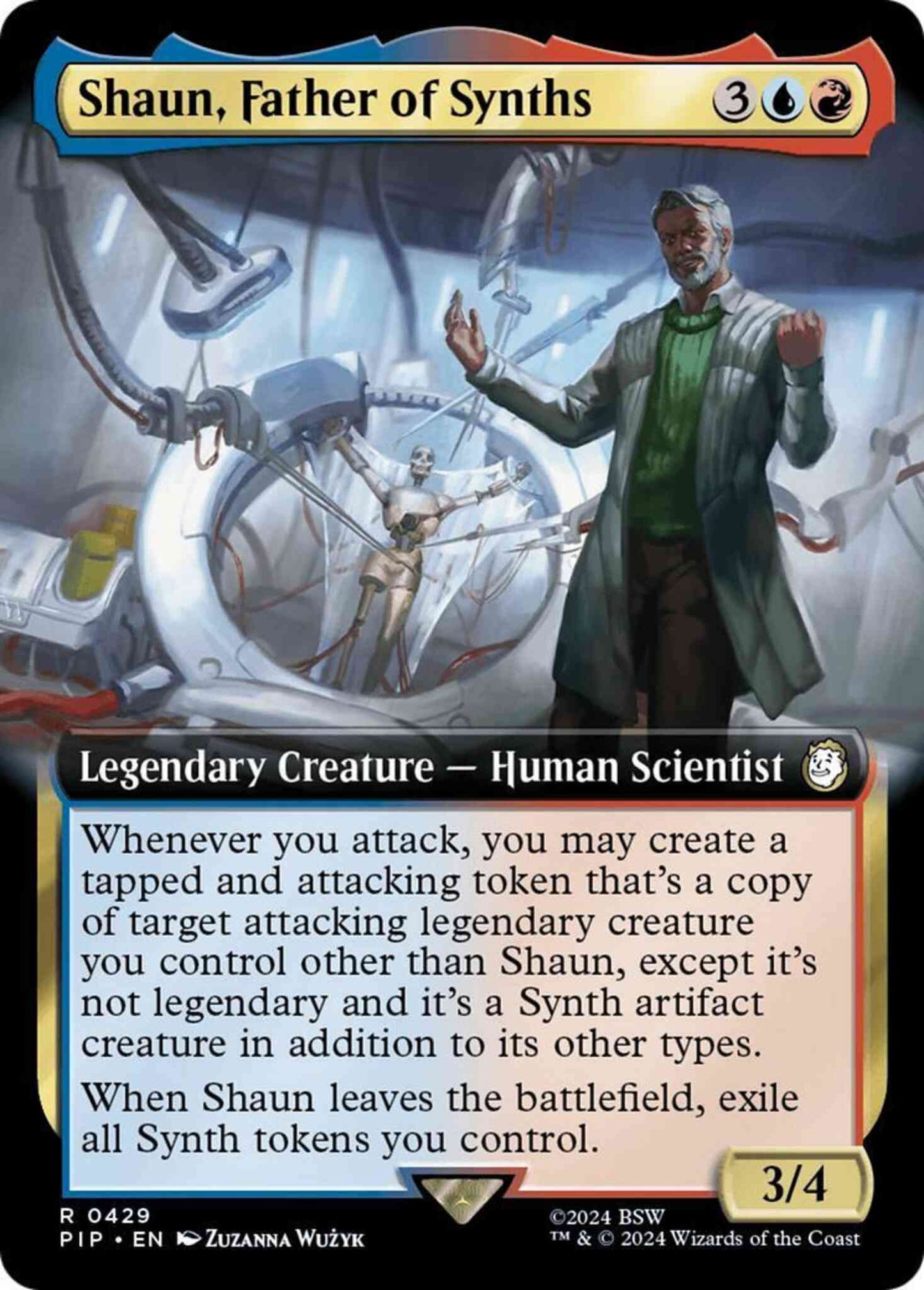 Shaun, Father of Synths [429] [Extended Art] [Fallout] [Non-Foil]