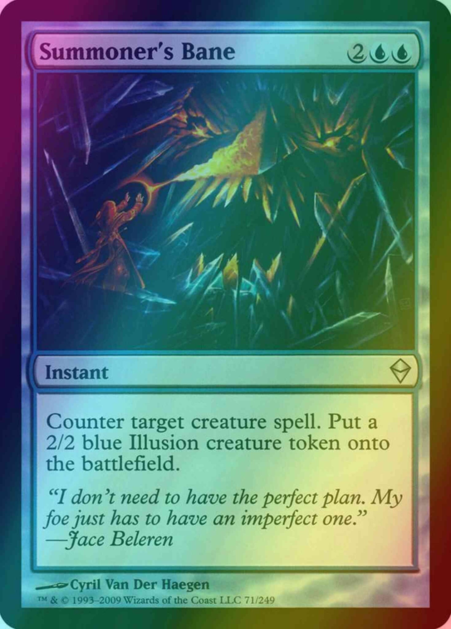 Summoner's Bane [71] [Zendikar] [Foil]