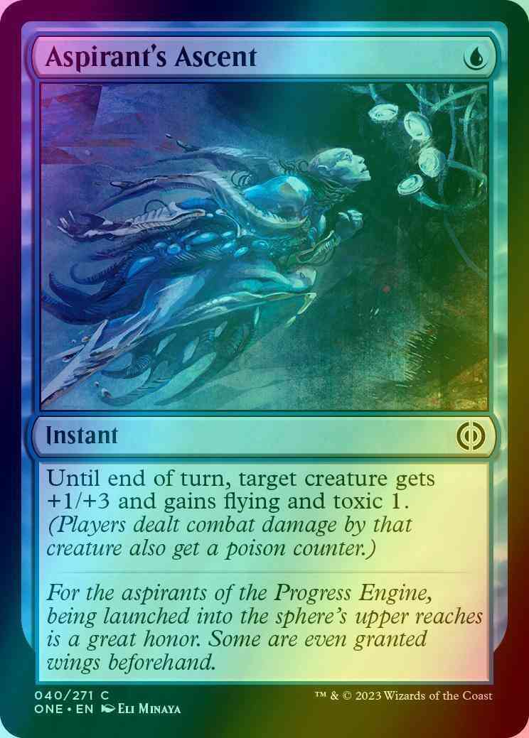 Aspirant's Ascent [40] [Phyrexia: All Will Be One] [Foil]