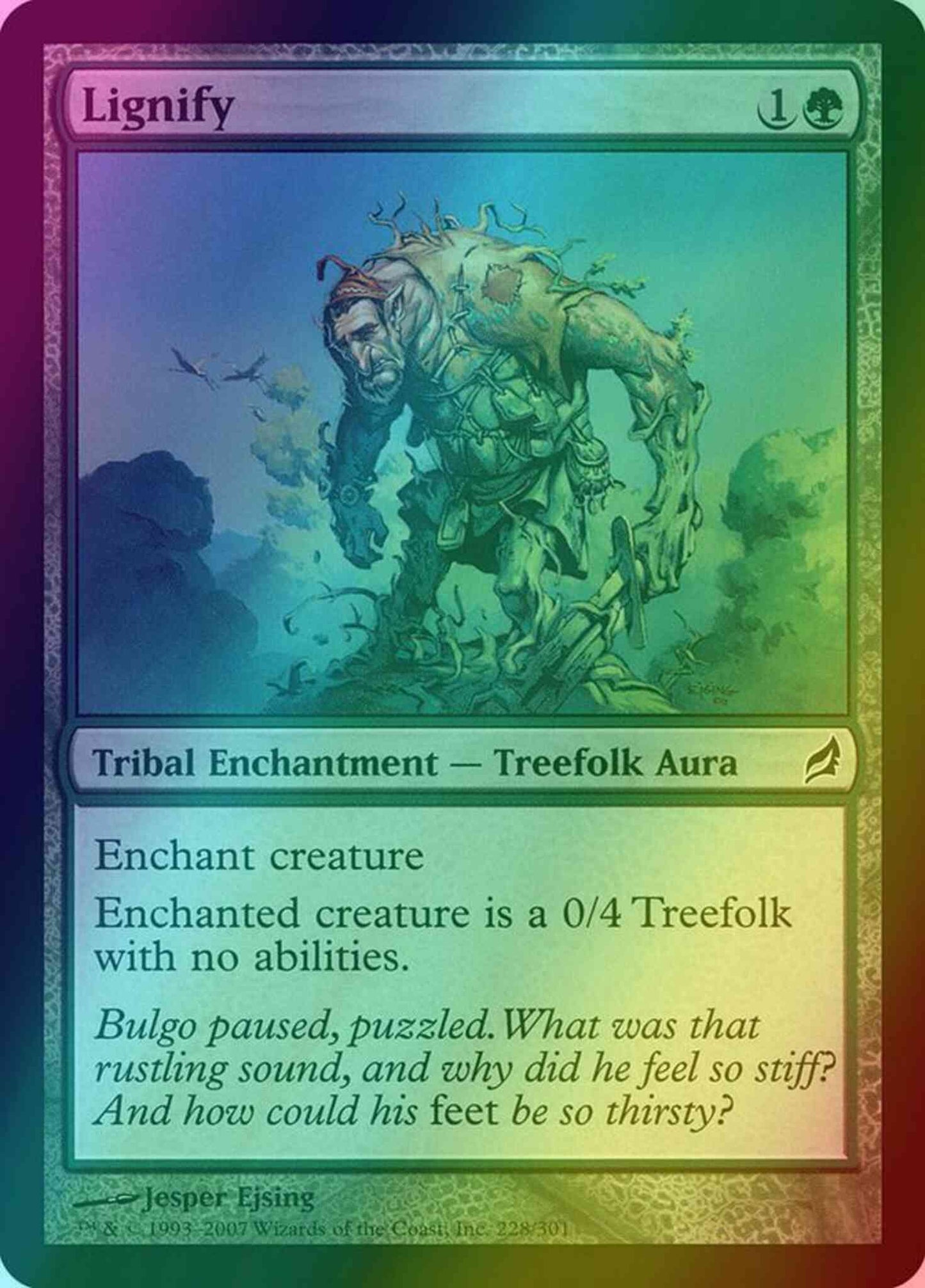 Lignify [228] [Lorwyn] [Foil]