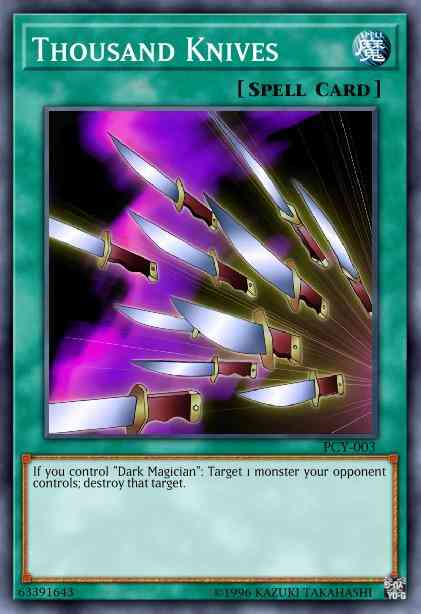 Thousand Knives - PCY-003 - Prismatic Secret Rare - Limited