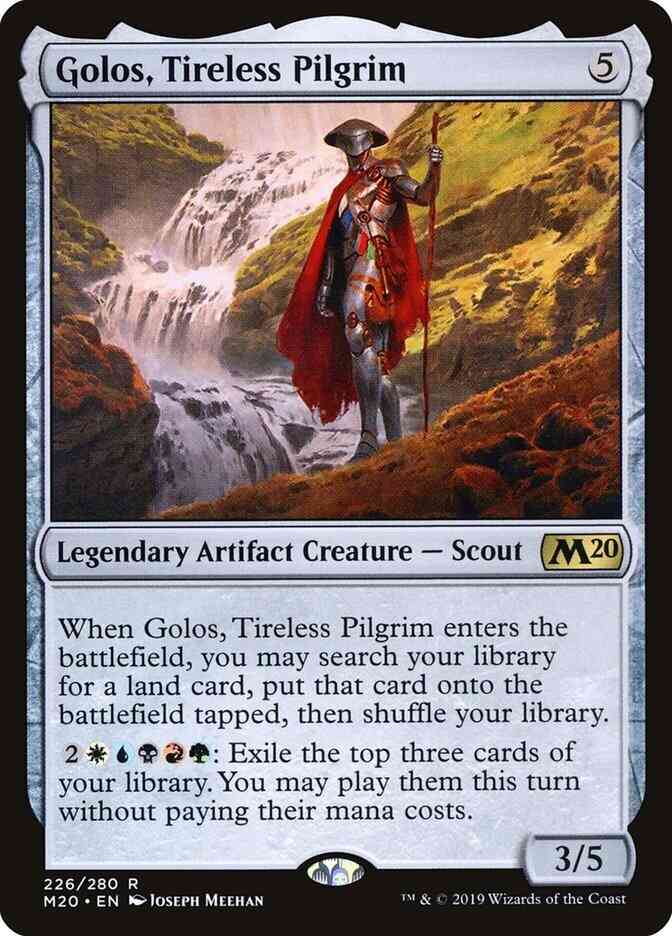 Golos, Tireless Pilgrim [226] [Core Set 2020] [Non-Foil]
