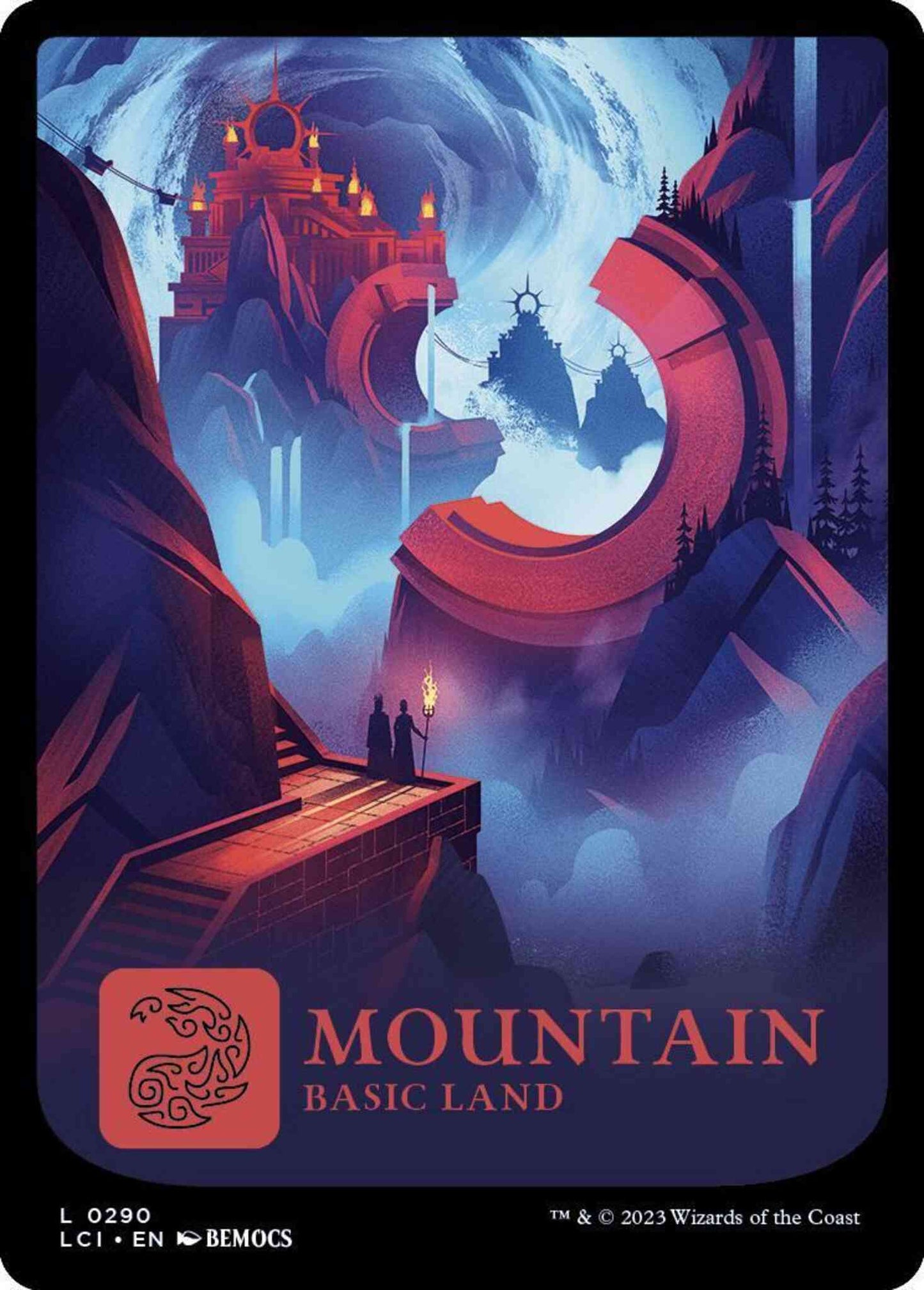 Mountain [290] [Full Art] [The Lost Caverns of Ixalan] [Non-Foil]