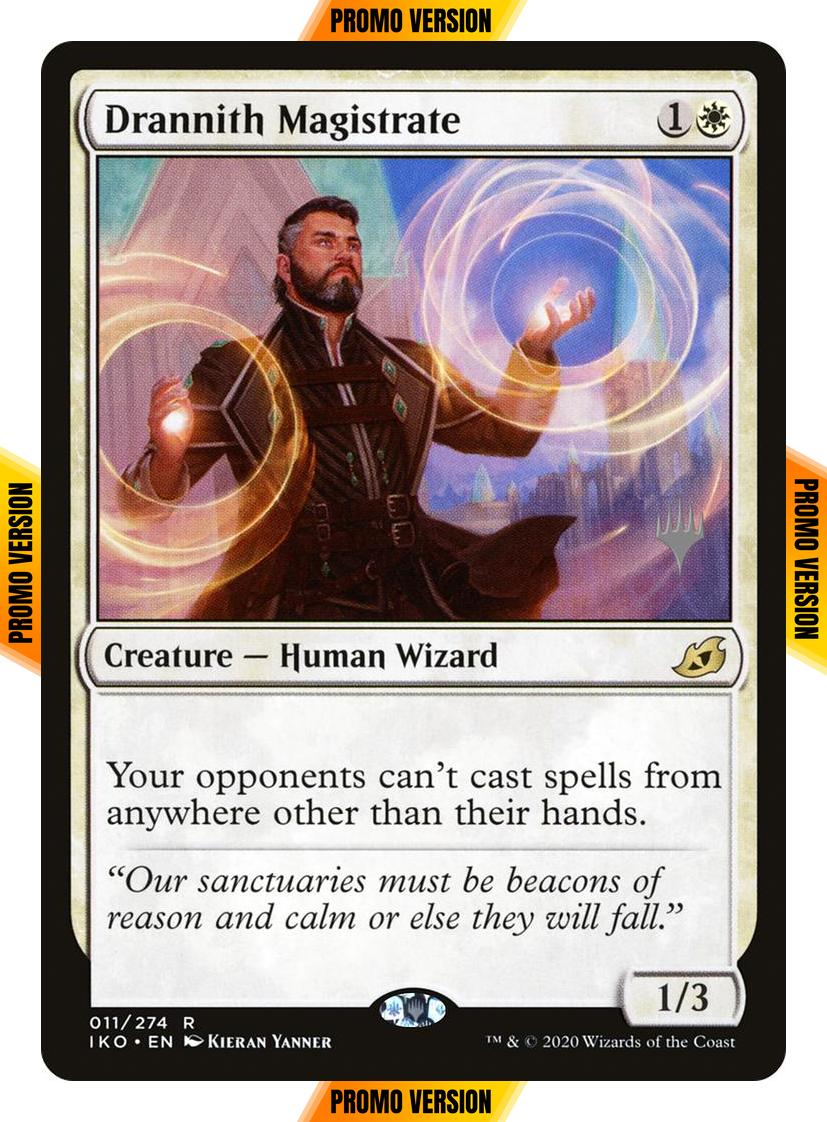 Drannith Magistrate [Promo Pack] [11p] [Ikoria: Lair of Behemoths Promos] [Non-Foil]
