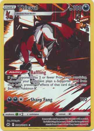 Thievul - GG17/GG70 - Rare Holo [swsh125gg-GG17] [Ultra]