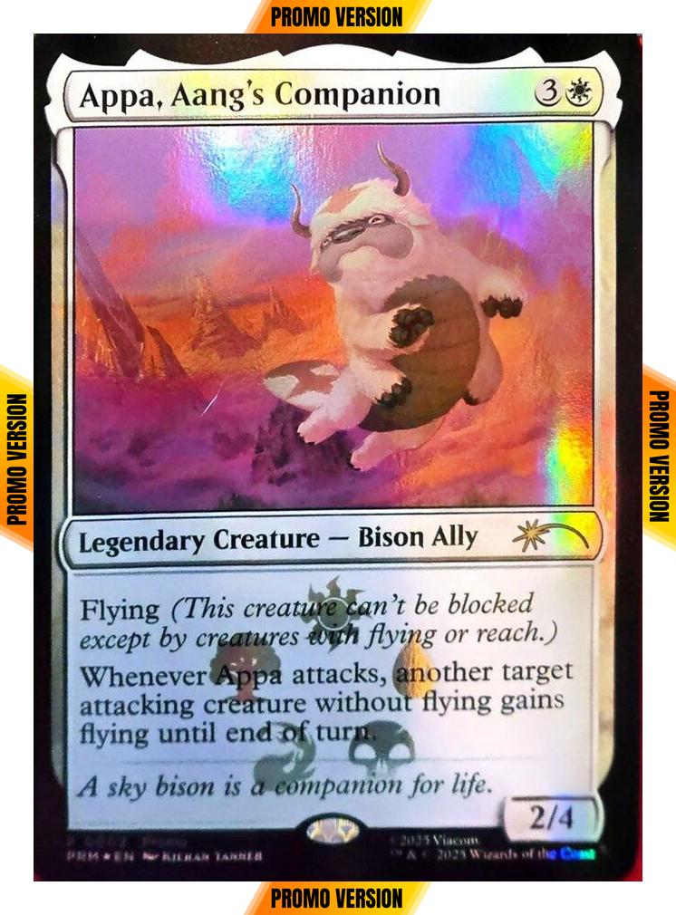 Appa, Aang's Companion [2026-08] [PRM-0002] [Media and Collaboration Promos] [Foil]