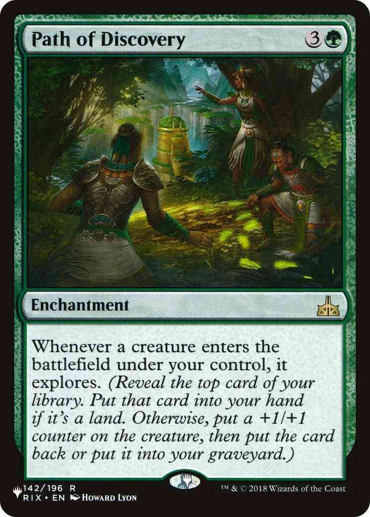 Path of Discovery [RIX-142] [The List] [Non-Foil]