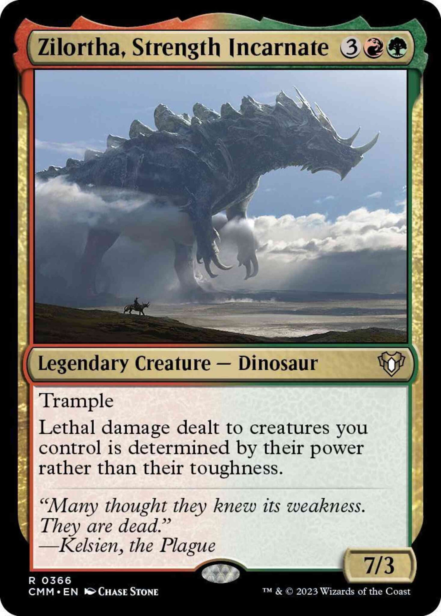 Zilortha, Strength Incarnate [366] [Commander Masters] [Non-Foil]