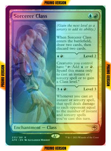 Sorcerer Class [233x] [Ampersand] [Adventures in the Forgotten Realms Promos] [Foil]
