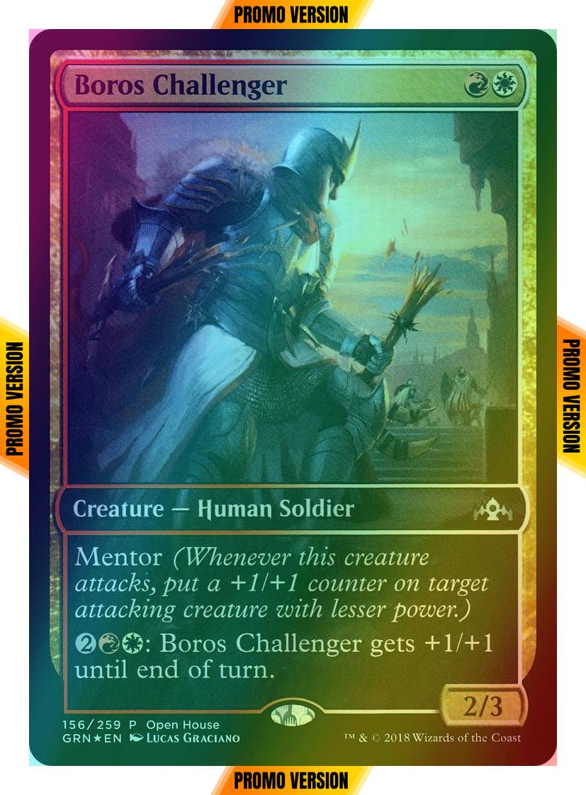 Boros Challenger [156] [Guilds of Ravnica Promos] [Foil]