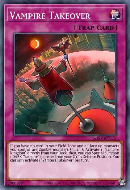 Vampire Takeover - SHSP-EN075 - Super Rare - Unlimited