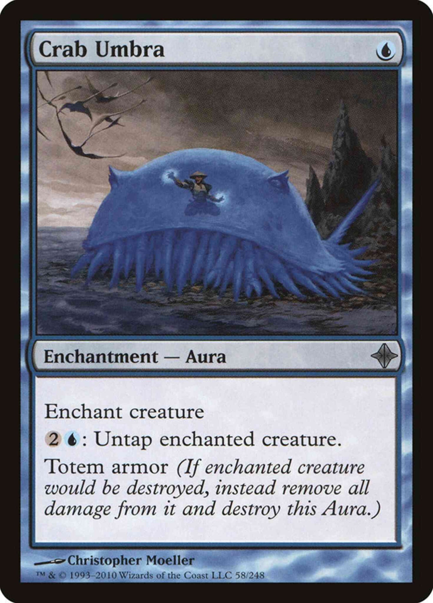 Crab Umbra [58] [Rise Of The Eldrazi] [Non-Foil]