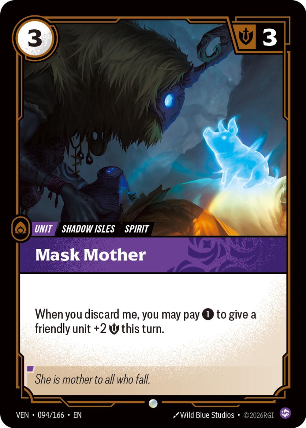 Mask Mother - 094/166 [Vendetta] [Non-Foil]