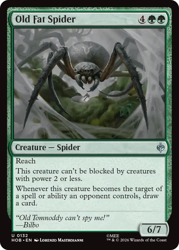 Old Fat Spider [132] [The Hobbit] [Non-Foil]