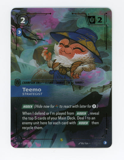 Teemo - Strategist — Overnumbered|Foil — ID 19238