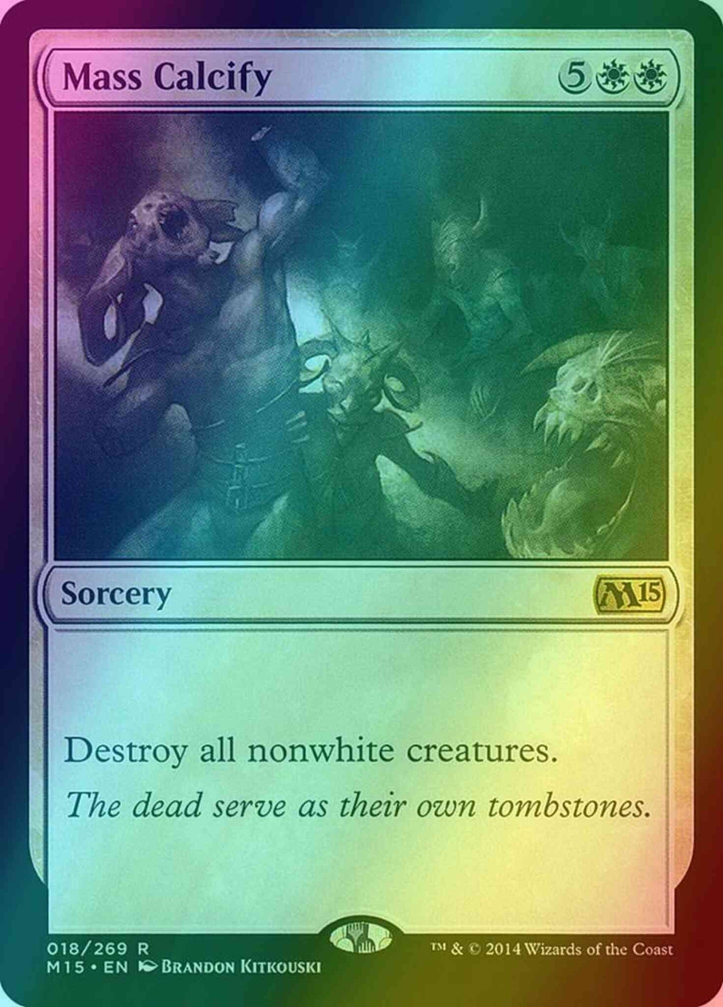Mass Calcify [18] [Magic 2015] [Foil]