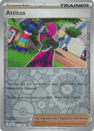 Atticus - 077/091 - Uncommon [sv045-077] [Reverse Holo]