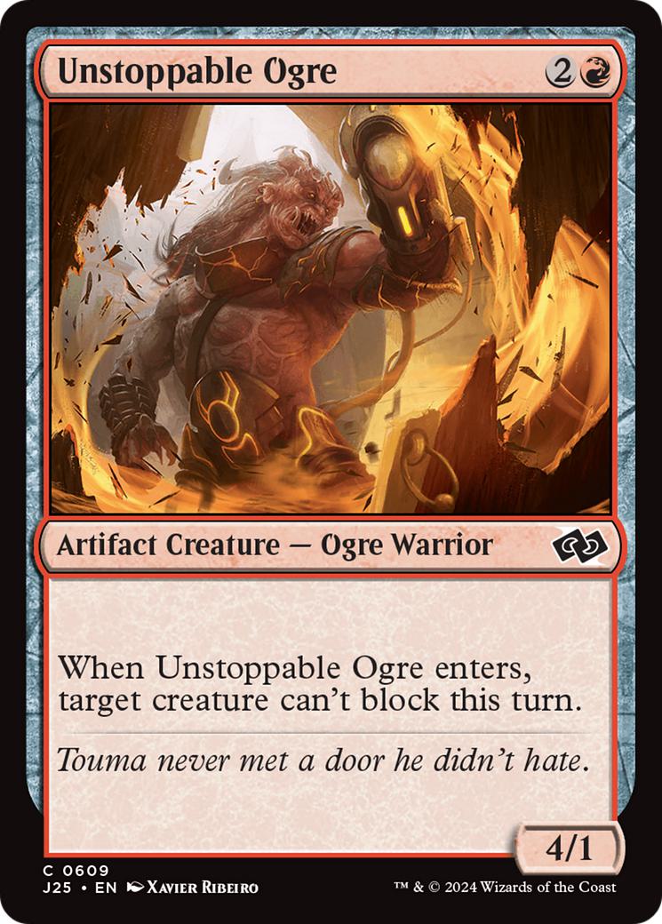 Unstoppable Ogre [609] [Foundations: Jumpstart] [Non-Foil]