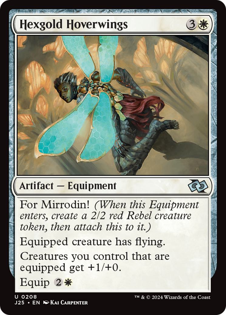 Hexgold Hoverwings [208] [Foundations: Jumpstart] [Non-Foil]