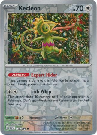 Kecleon - 150/191 - Common [sv08-150] [Reverse Holo]