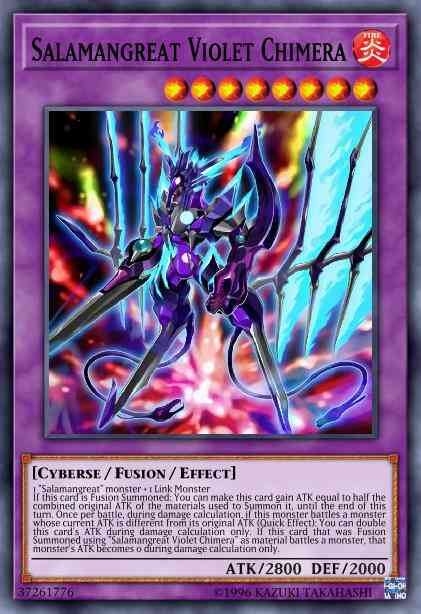 Salamangreat Violet Chimera - MP20-EN016 - Common - 1st Edition