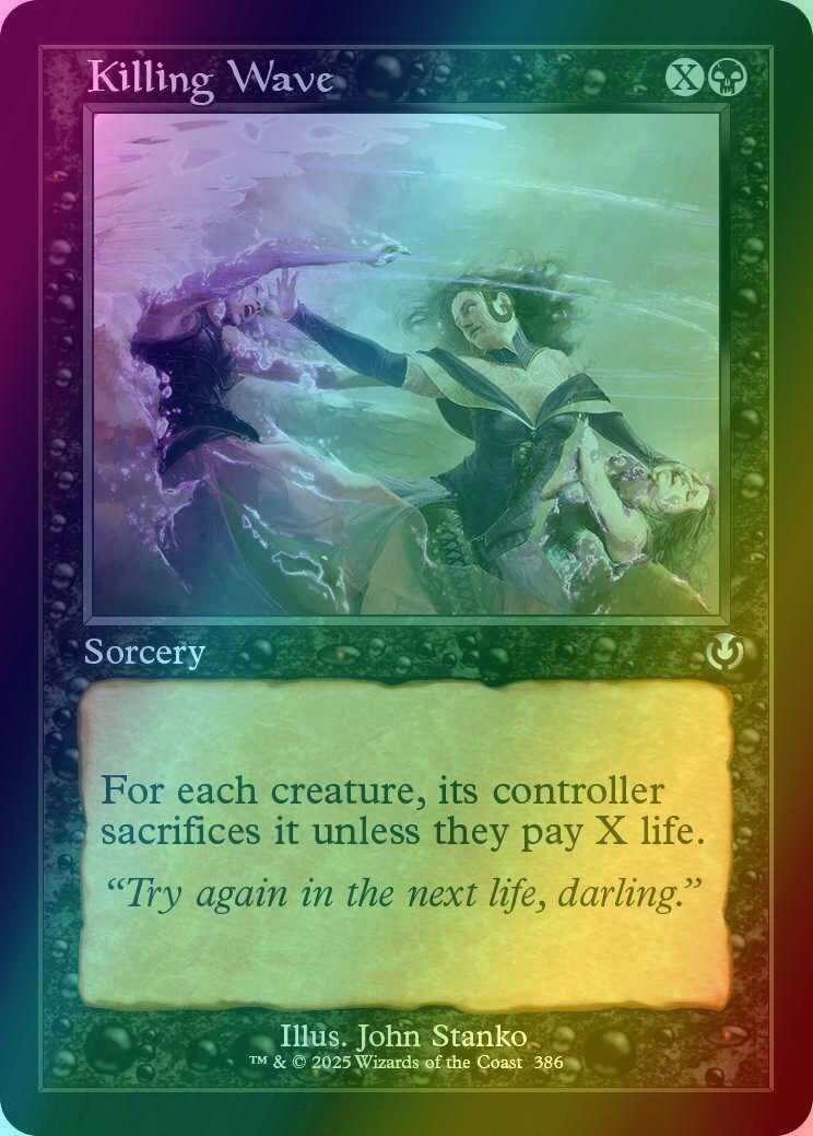 Killing Wave [386] [Retro Frame] [Innistrad Remastered] [Foil]