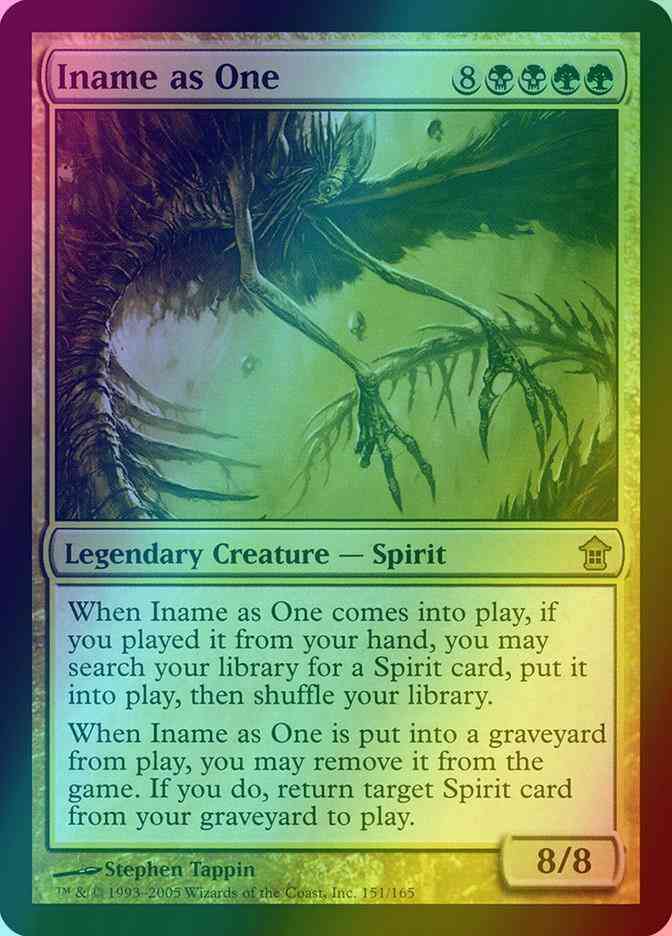 Iname as One [151] [Saviors of Kamigawa] [Foil]