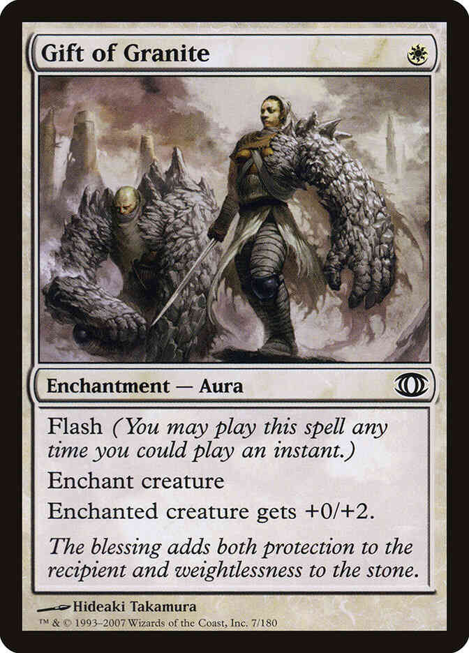 Gift of Granite [7] [Future Sight] [Non-Foil]