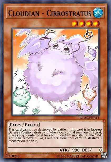 Cloudian - Cirrostratus - GLAS-EN011 - Rare - 1st Edition