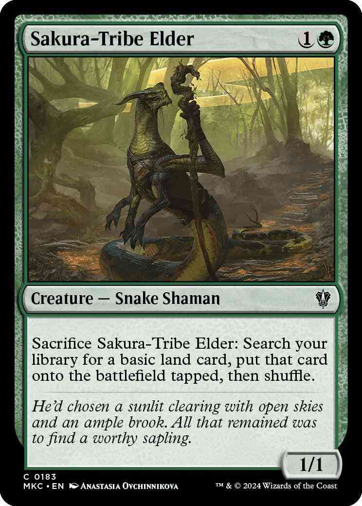 Sakura-Tribe Elder [183] [Murders at Karlov Manor: Commander] [Non-Foil]