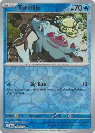 Totodile - 039/162 - Common [sv05-039] [Reverse Holo]