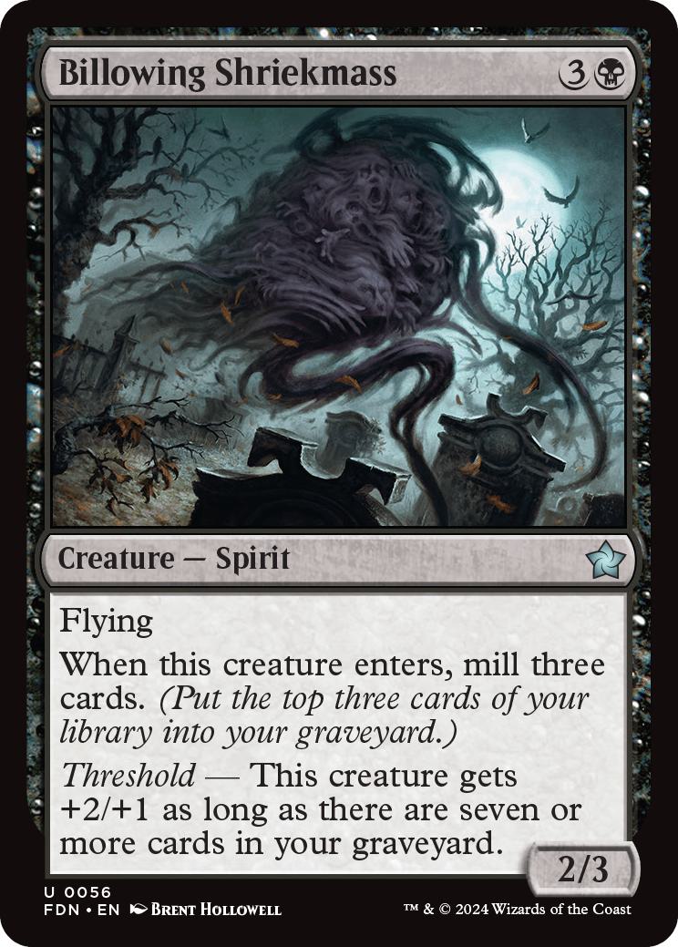 Billowing Shriekmass [56] [Foundations] [Non-Foil]