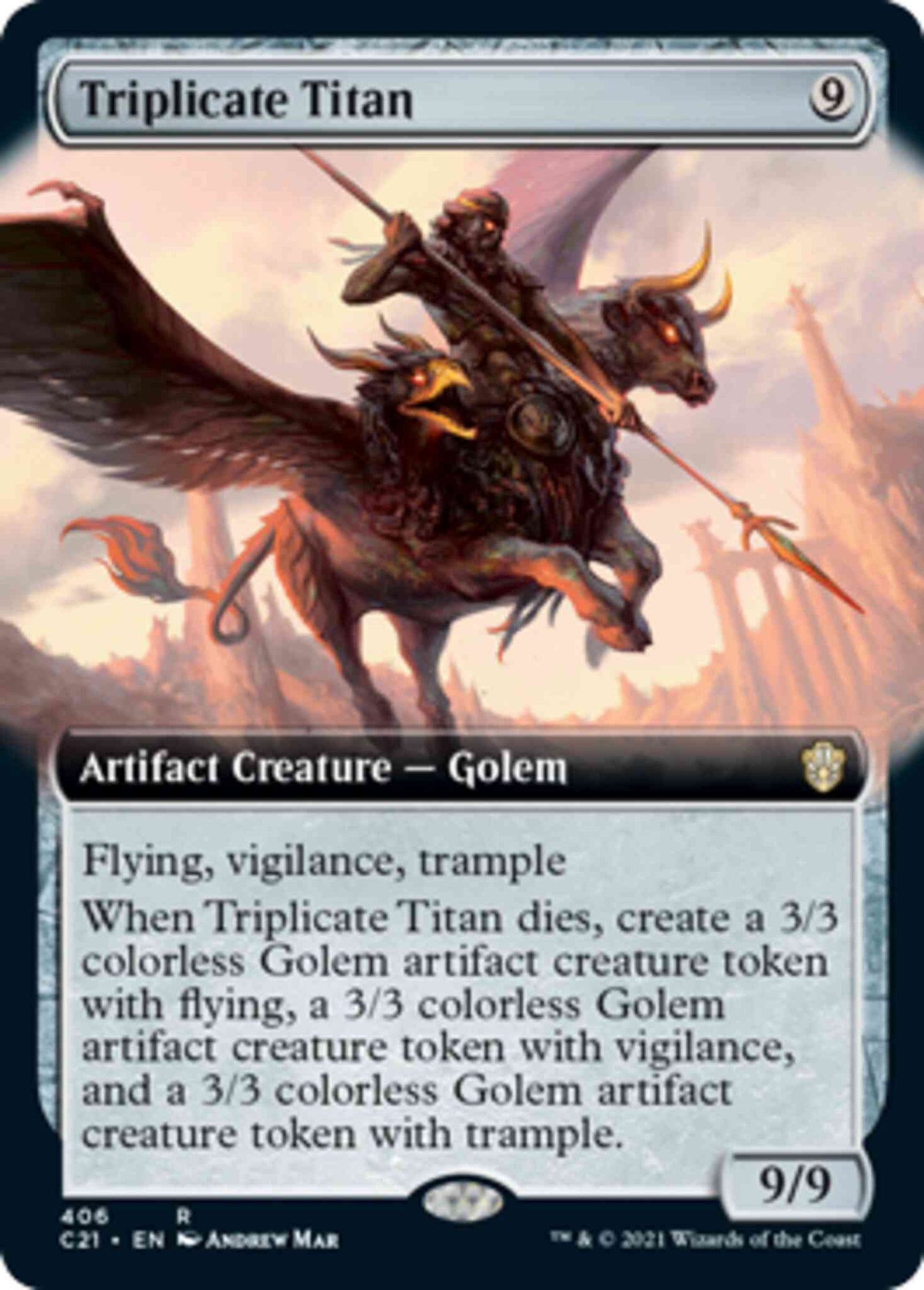 Triplicate Titan [406] [Extended Art] [Commander 2021] [Non-Foil]