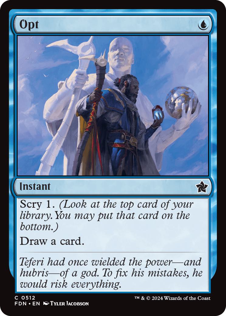 Opt [512] [Foundations] [Non-Foil]
