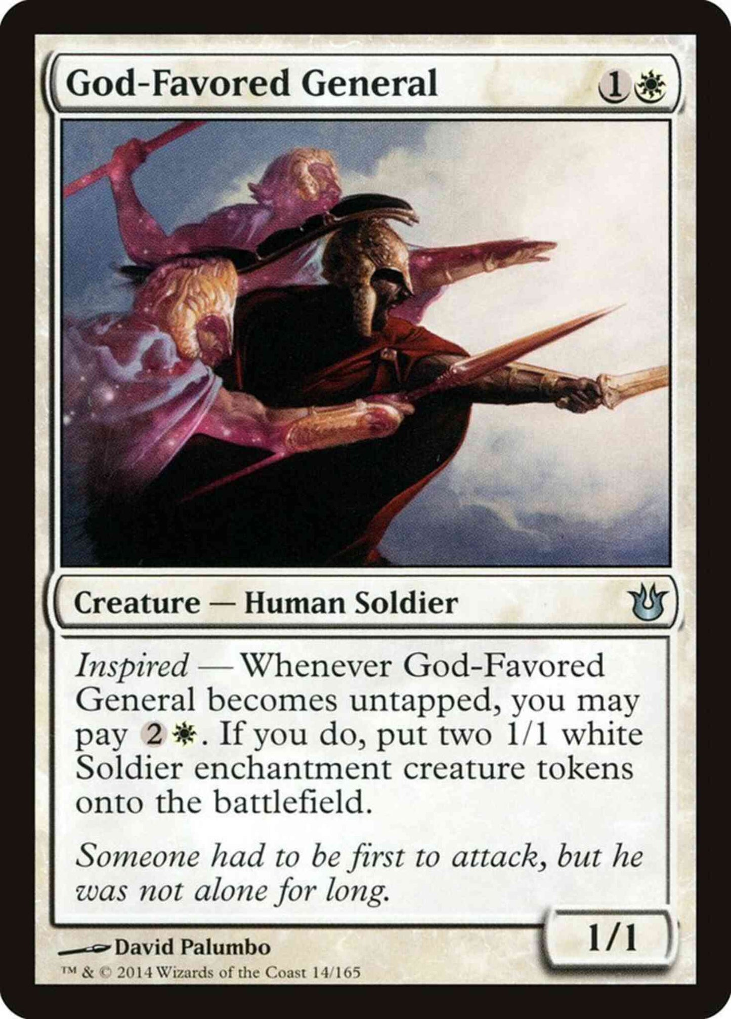 God-Favored General [14] [Born of the Gods] [Non-Foil]