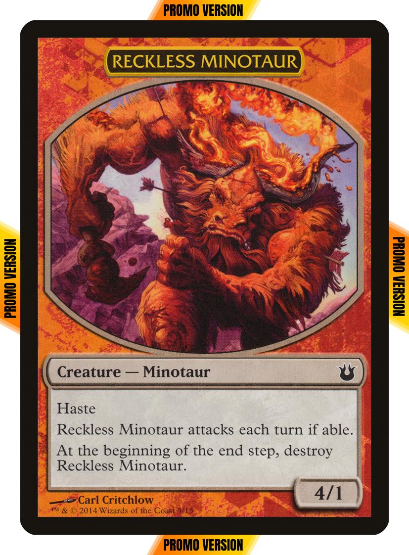 Reckless Minotaur Token [05] [Battle the Horde] [Non-Foil]