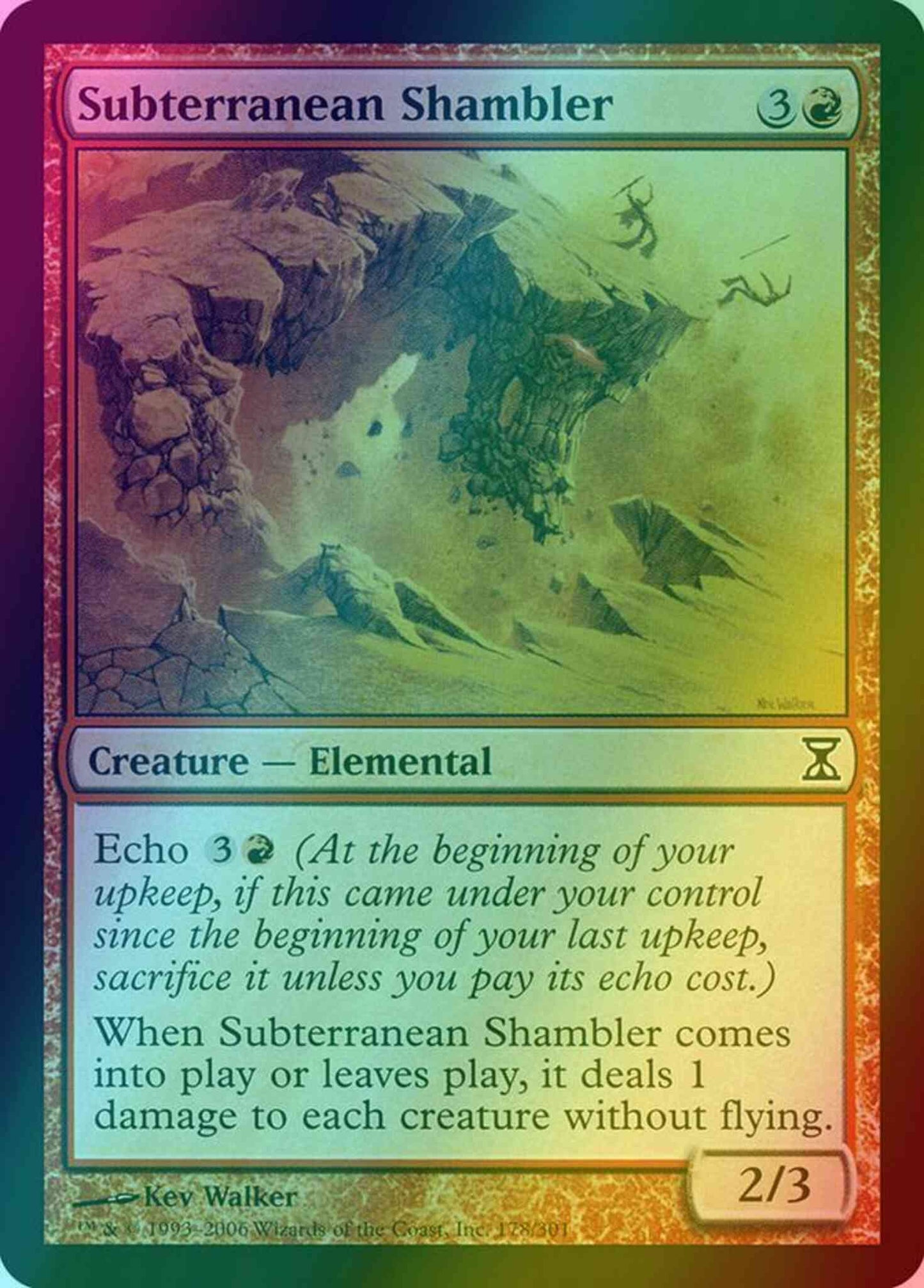 Subterranean Shambler [178] [Time Spiral] [Foil]