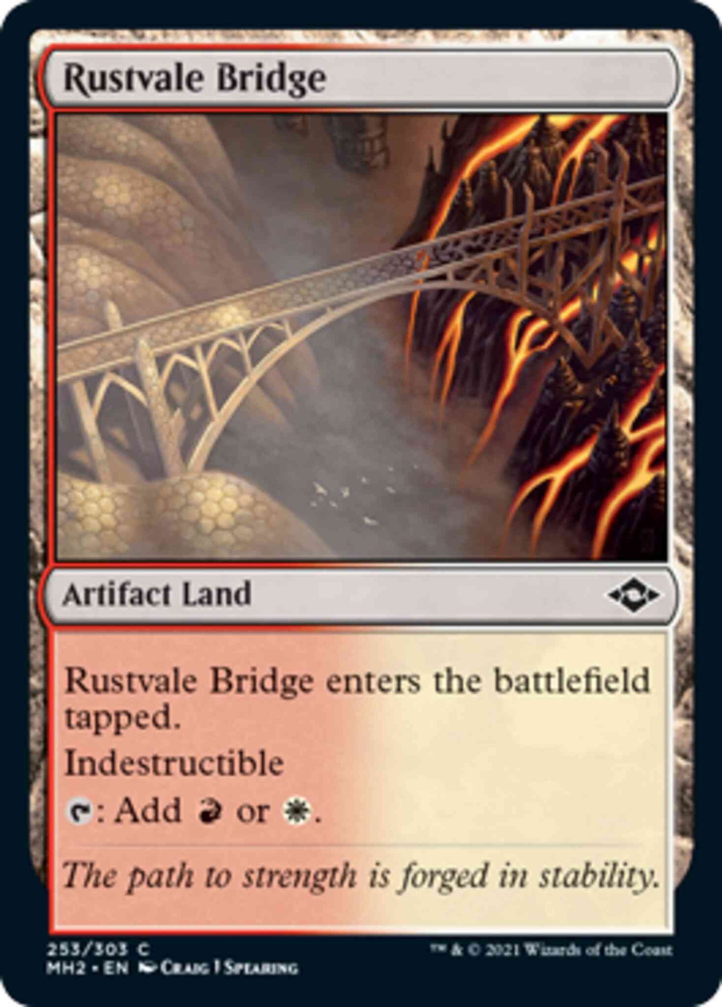 Rustvale Bridge [253] [Modern Horizons 2] [Non-Foil]