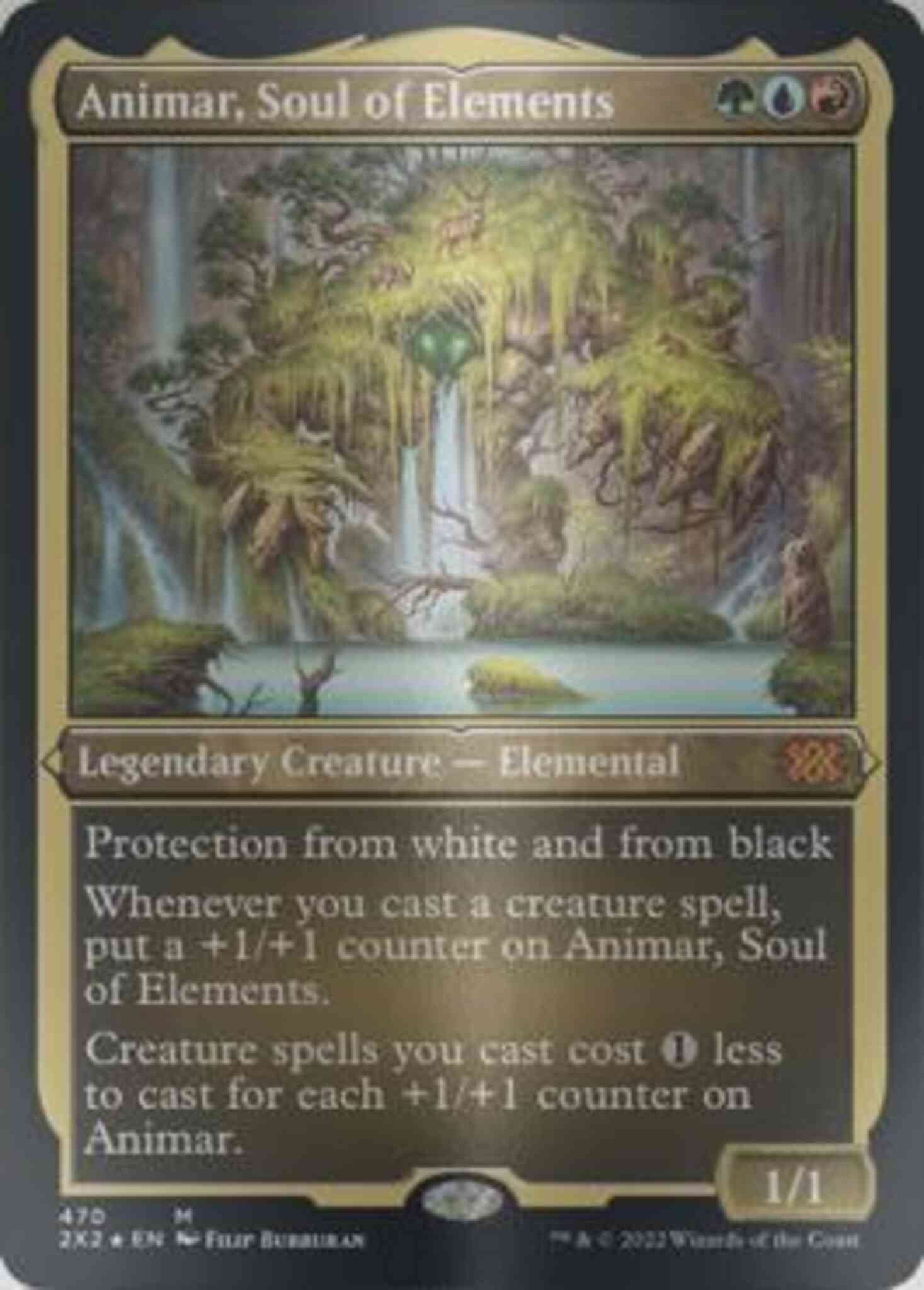 Animar, Soul of Elements [470] [Double Masters 2022] [Etched Foil