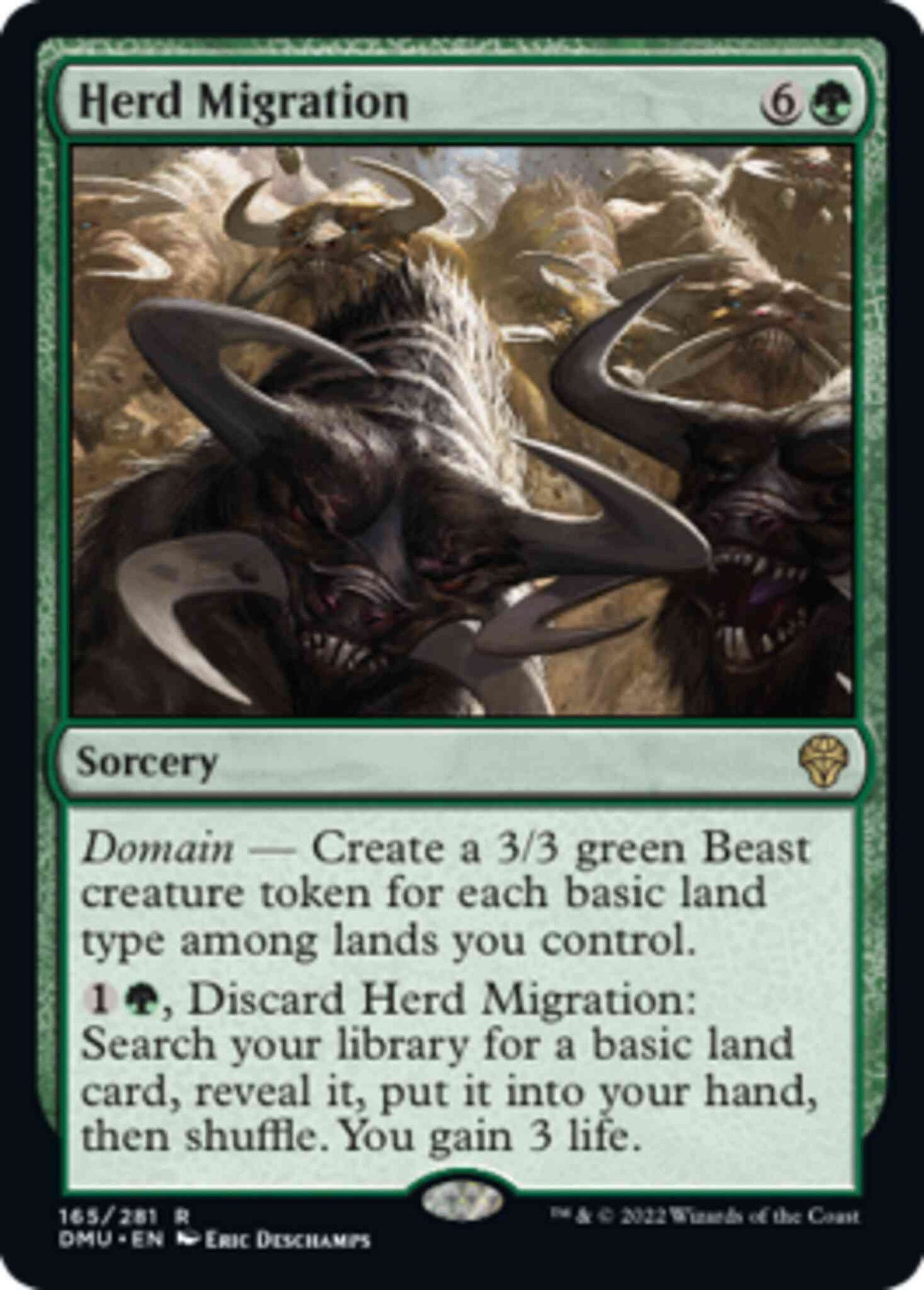 Herd Migration [165] [Dominaria United] [Non-Foil]