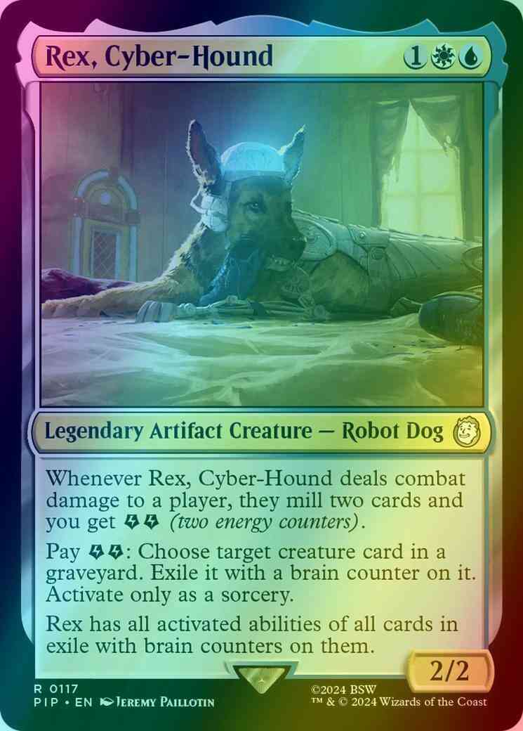 Rex, Cyber-Hound [117] [Fallout] [Foil]