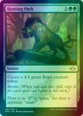 Hunting Pack [284] [Modern Horizons 2] [Etched Foil]